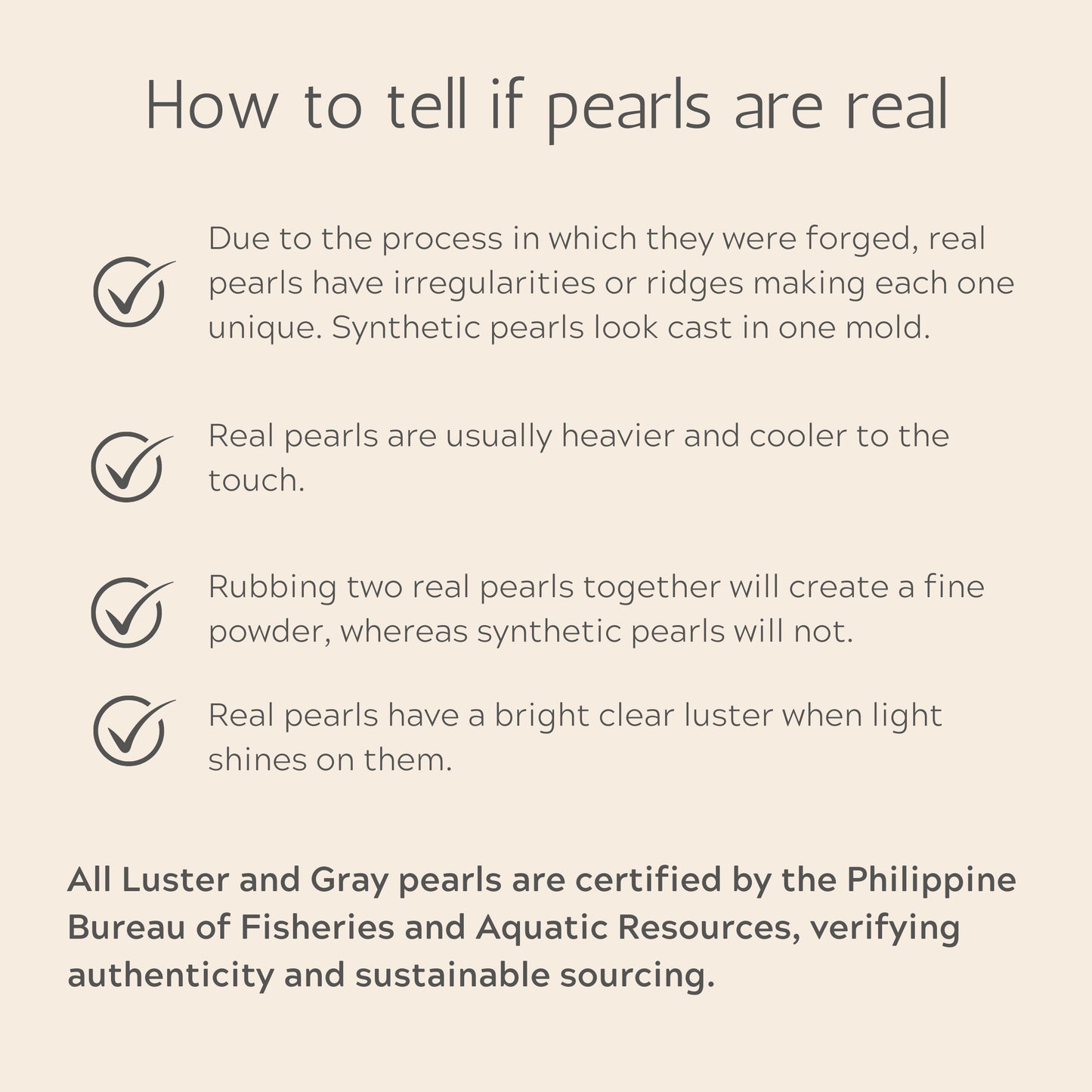 Perfectly Imperfect Real Pearls